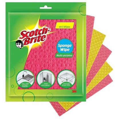 Scotch Brite Sponge Wipe L 5 Per Pack 1 pc