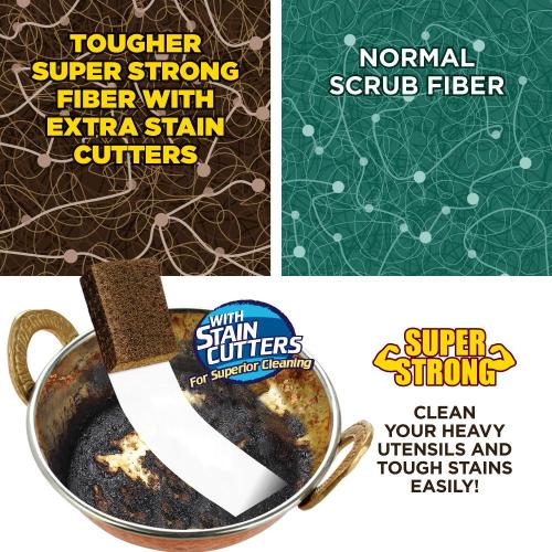 Scotch Brite Super Strong Scrub pack of 2