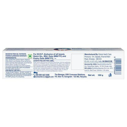 Sensodyne Fresh Gel Toothpaste 150 Gm