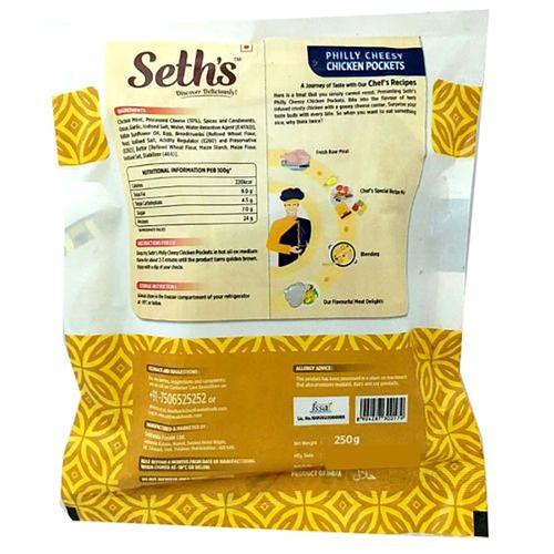 Sethwala Cheesy Chicken Pockets 250 g