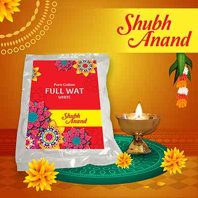 Shubh Anand Full Wat White 75 pcs