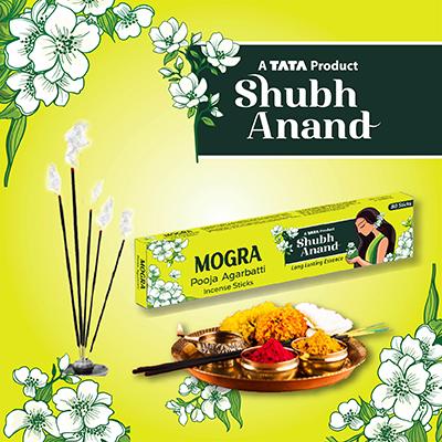 Shubh Anand Mogra Agarbatti 80 pcs