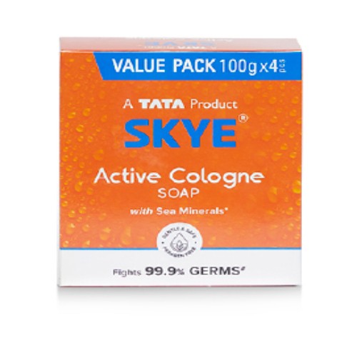 Skye Active Cologne Soap 4x100 gm