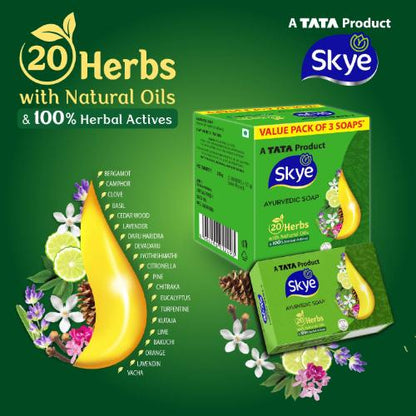 Skye Ayurvedic Soap 3x125 gm