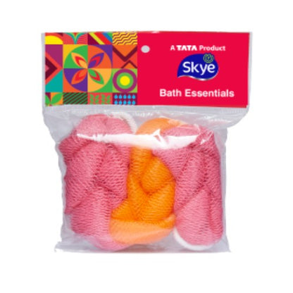 Skye Back Belt Orange Loofah 70 gm