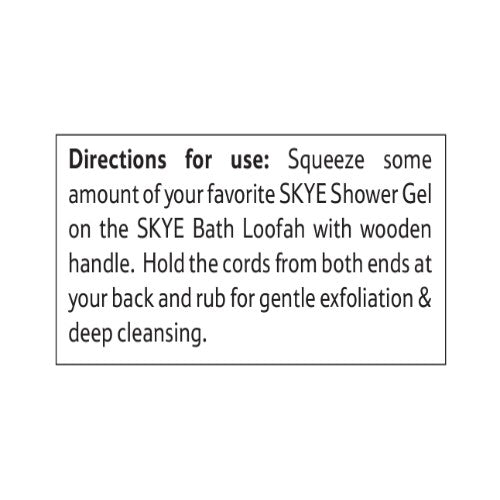 Skye Blue Loofah With Handle 40 gm