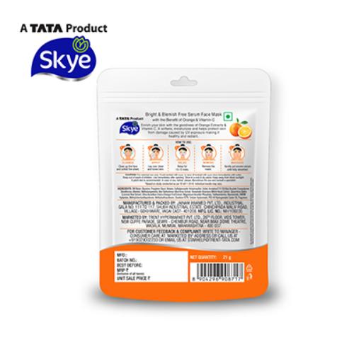 Skye Brightening Orange Face Mask 21 gm