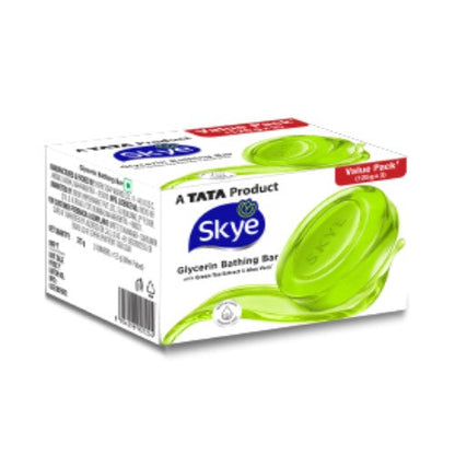 Skye Clear Splash Bathing Bar With Green Tea Extracts 125gx3