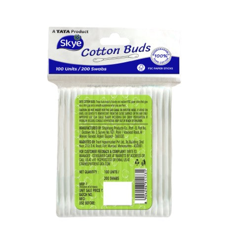 Skye Cotton Buds 100 Pcs