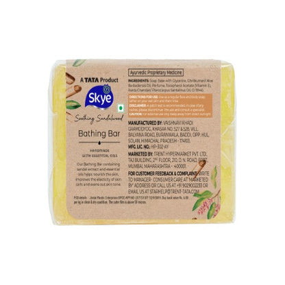 Skye Handmade Sandal Bathing Bar 125 Gm