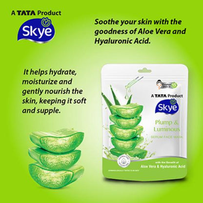 Skye Moisturising Aloe Face Mask 21 gm