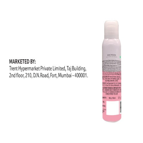 Skye Rose Passion Body Spray For Women 150 Ml