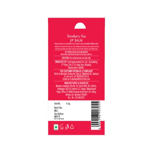 Skye Strawberry Kiss Lip Balm 4.5 Gm