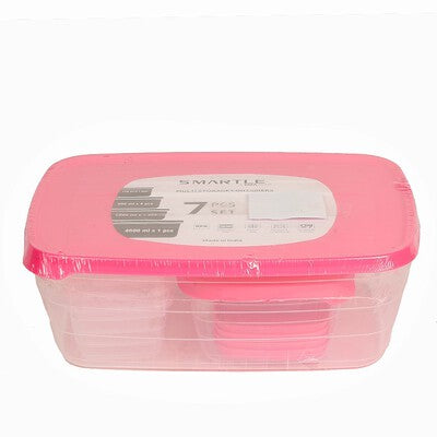 Smartle Container Pink set of 7