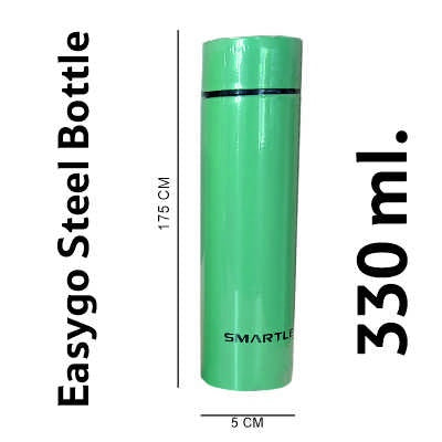 Smartle Easygo Steel Bottle Assorted 330 Ml pack of 1