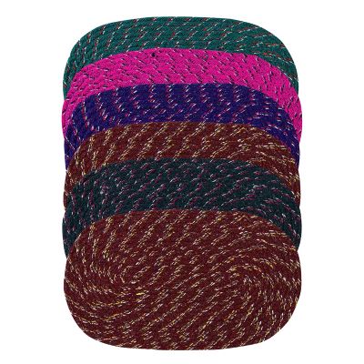 Smartle Oval Mat Assorted 33X53Cm pack of 1