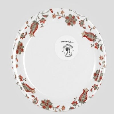 Smartle Paisley Melamine Quarter Plate 1 pc