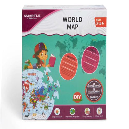 Smartle World Map 1 pc