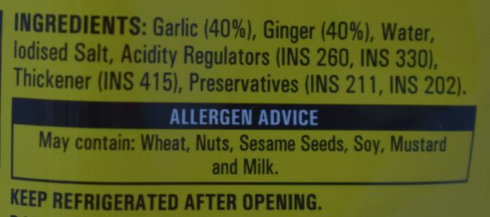 Smith & Jones Ginger Garlic Paste Pouch 200 gm