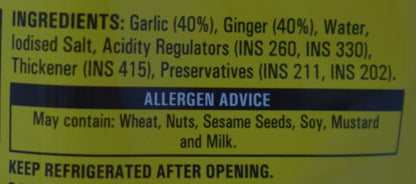 Smith & Jones Ginger Garlic Paste Pouch 200 Gm