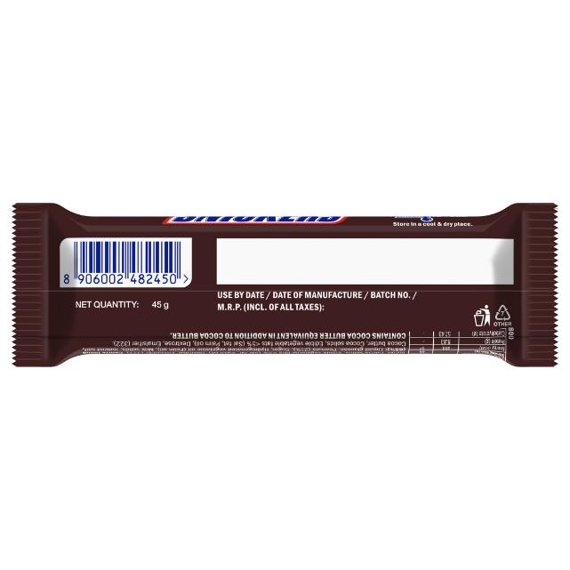 Snickers Caramel And Nougat Bar 45 gm