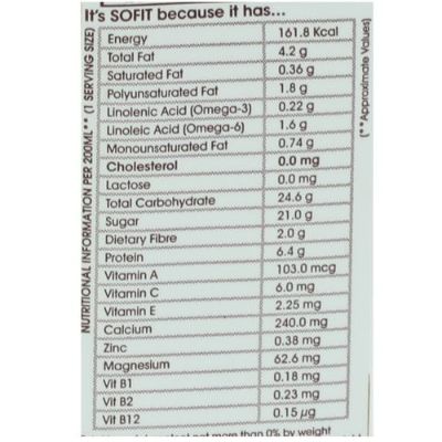 Sofit Soy Milk Choco Tetrapack 200 ml