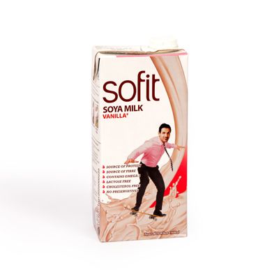 Sofit Soy Milk Vanilla Tetrapack 1 ltr