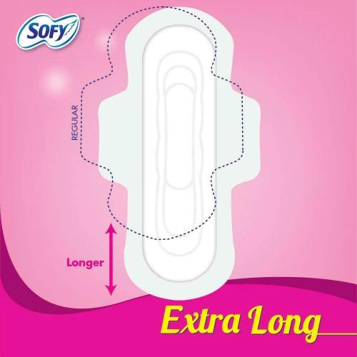 Sofy Bodyfit Sanitary Napkin Xl pack of 18