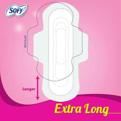 Sofy Bodyfit Sanitary Napkin Xl pack of 18