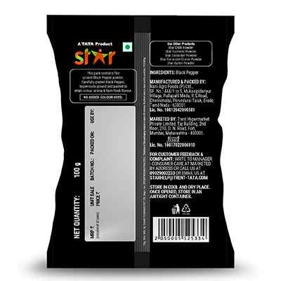 Star Black Pepper Powder 100 gm