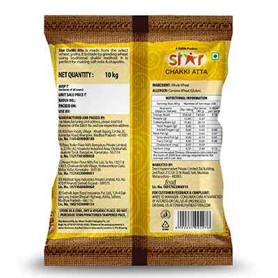 Star Chakki Fresh Atta 10 Kg