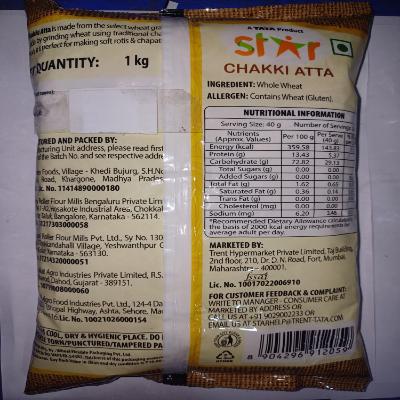 Star Chakki Fresh Atta 1 kg