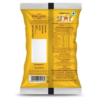 Star Cow Ghee Pouch 500 ml