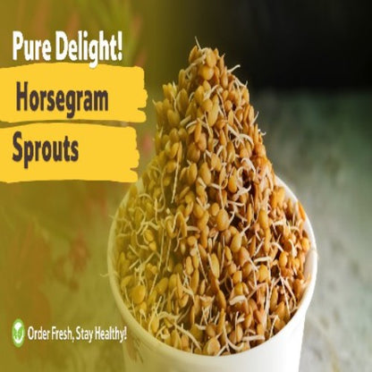 Horse Gram Sprouts, Prepack 100 g