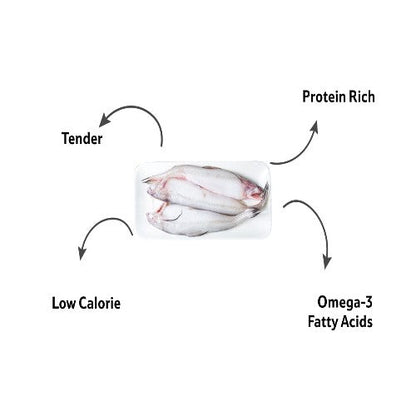 Starfresh Sea Water Bombay Duck (Bombil Regular Cut) 1 Kg