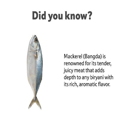 Starfresh Sea Water Mackeral (Bangda)Big Cleaned Gross 525 Gm, Cleaned 500 Gm