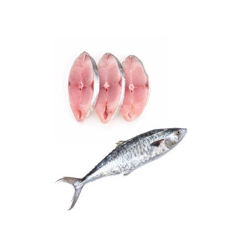 Starfresh Sea Water Seer Small Steak Gross 550 Gm, Steak 500 Gm