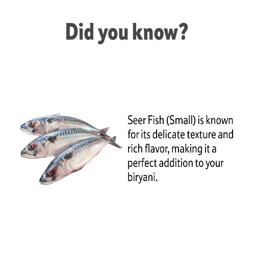 Starfresh Sea Water Seer Small Steak Gross 550 Gm, Steak 500 Gm