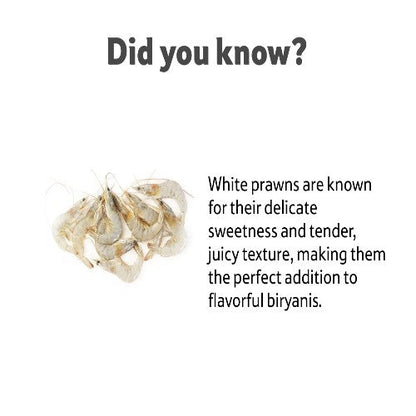 Starfresh Sea Water White Prawn Peeled (12 To 13 Count) Gross 250G Net 125G