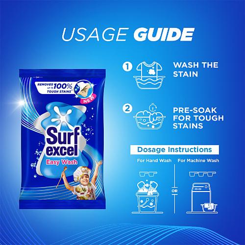 Surf Excel Easy Wash Detergent Powder 3 Kg