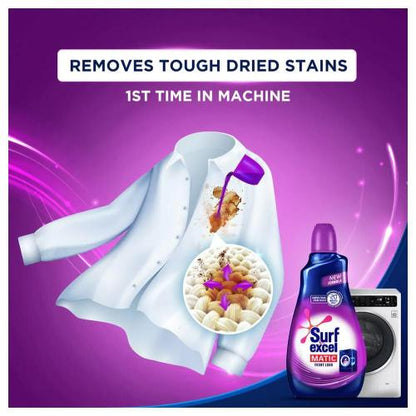 Surf Excel Matic Liquid Detergent Front Load Pouch 2L