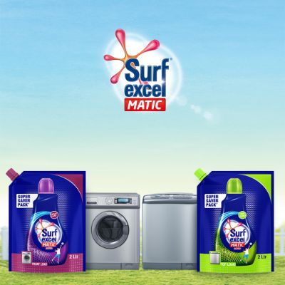 Surf Excel Matic Liquid Detergent Top Load Pouch 2L