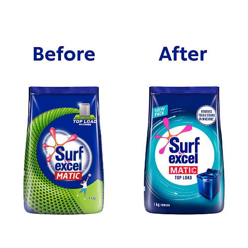 Surf Excel Matic Top Load Detergent Powder 1 Kg