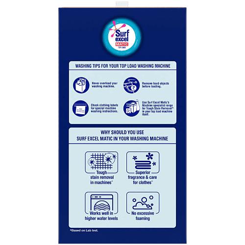 Surf Excel Matic Top Load Detergent Powder 4Kg+2Kg Free