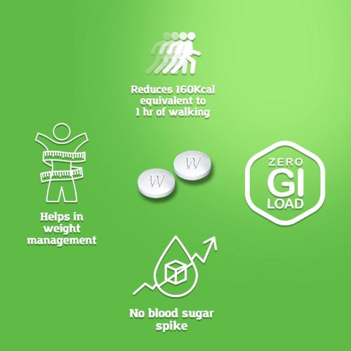 Sweet N Healthy Zero Calories Sweetner 300 tablet