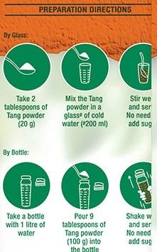 Tang Lemon Instant Drink Mix Pouch 500 gm