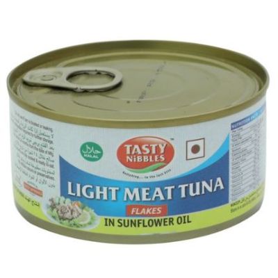 Tasty Nibbles Light Meat Tuna Flakes In Su 185 g