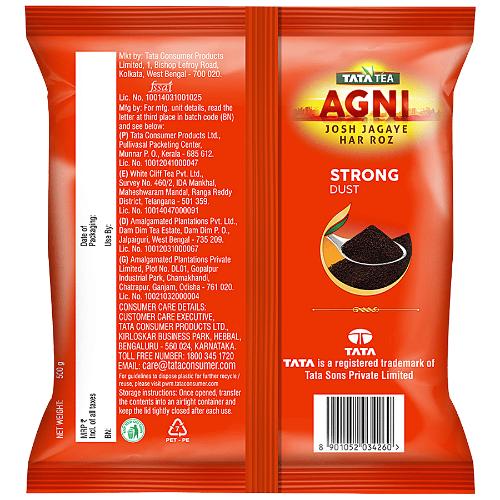 Tata Agani Dust Tea Pouch 500 Gm