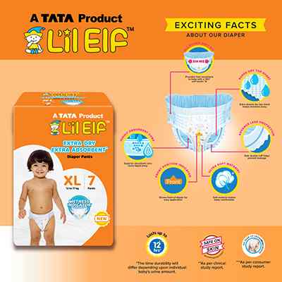 Tata Diaper Pant Xl 7 pcs