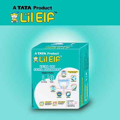 Tata Diaper Pants L 8 pcs